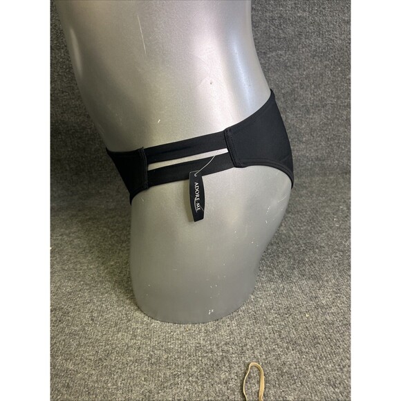 Adore Me Black Bikini Plus Size Medium Black NWT - Picture 2 of 7